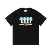 Gucci Short Round Collar T-shirt XS-L (130)