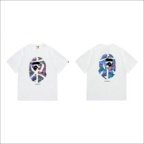 Bape Short Round Collar T-shirt S-XXL (96) Bape Short Round Collar T-shirt S-XXL (96)