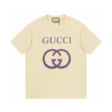 Gucci Short Round Collar T-shirt XS-L (118)