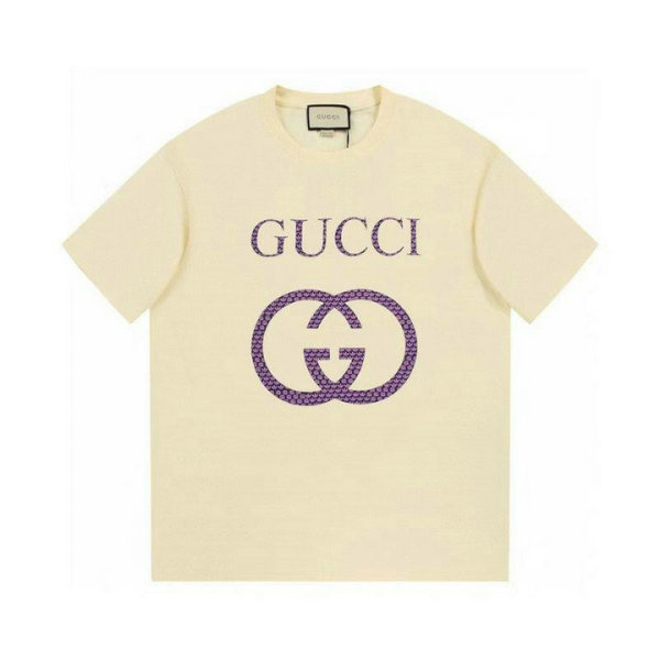 Gucci Short Round Collar T-shirt XS-L (118)