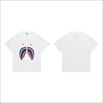 Bape Short Round Collar T-shirt S-XXL (107) Bape Short Round Collar T-shirt S-XXL (107)