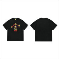 Bape Short Round Collar T-shirt S-XXL (121)