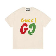 Gucci Short Round Collar T-shirt XS-L (135)