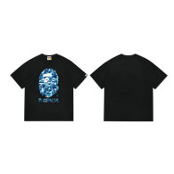 Bape Short Round Collar T-shirt S-XXL (161)