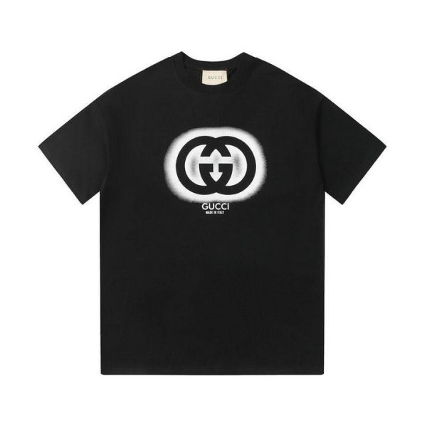 Gucci Short Round Collar T-shirt S-XL (19)