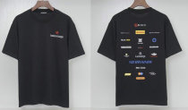 Balenciaga Short Round Collar T-shirt S-XXL (14) Balenciaga Short Round Collar T-shirt S-XXL (14)