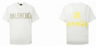 Balenciaga Short Round Collar T-shirt S-XL (74)