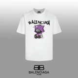 Balenciaga Short Round Collar T-shirt XS-L (40)