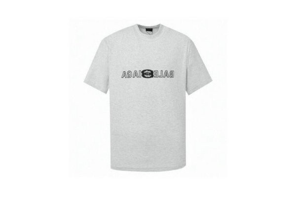 Balenciaga Short Round Collar T-shirt S-XL (127)