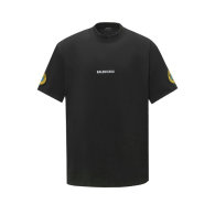 Balenciaga Short Round Collar T-shirt S-XL (176)