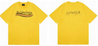 Balenciaga Short Round Collar T-shirt S-XL (53)