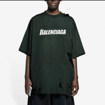 Balenciaga Short Round Collar T-shirt S-XL (49)