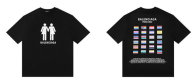 Balenciaga Short Round Collar T-shirt S-XL (25)