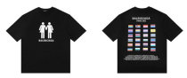 Balenciaga Short Round Collar T-shirt S-XL (25) Balenciaga Short Round Collar T-shirt S-XL (25)