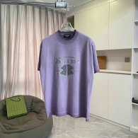 Balenciaga Short Round Collar T-shirt S-XXL (7)