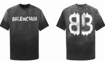 Balenciaga Short Round Collar T-shirt S-XL (105)