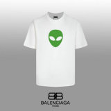 Balenciaga Short Round Collar T-shirt XS-L (60)