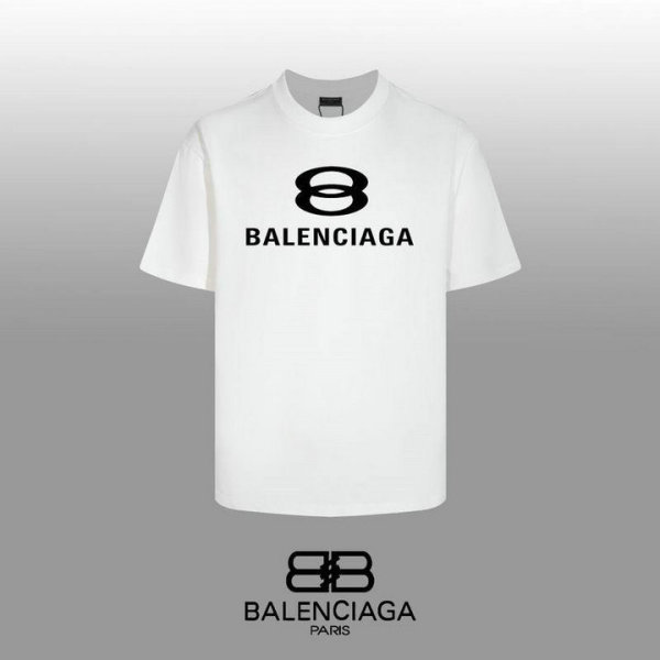 Balenciaga Short Round Collar T-shirt XS-L (53)