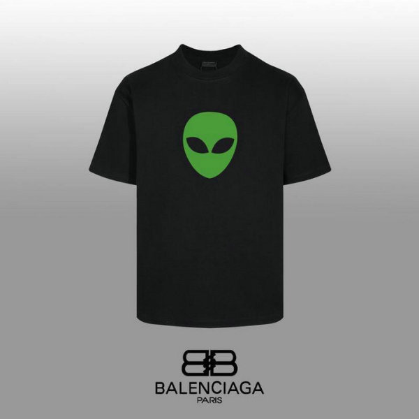 Balenciaga Short Round Collar T-shirt XS-L (59)