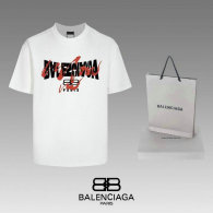 Balenciaga Short Round Collar T-shirt XS-L (46)