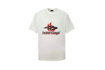 Balenciaga Short Round Collar T-shirt S-XL (79) Balenciaga Short Round Collar T-shirt S-XL (79)