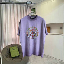 Balenciaga Short Round Collar T-shirt S-XXL (3) Balenciaga Short Round Collar T-shirt S-XXL (3)
