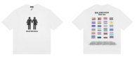 Balenciaga Short Round Collar T-shirt S-XL (24)