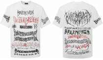 Balenciaga Short Round Collar T-shirt S-XL (99) Balenciaga Short Round Collar T-shirt S-XL (99)
