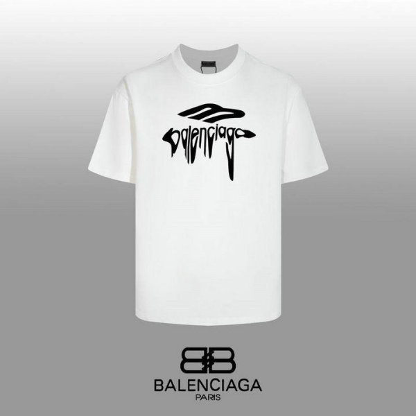 Balenciaga Short Round Collar T-shirt XS-L (51)