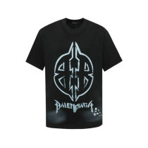 Balenciaga Short Round Collar T-shirt S-XL (134) Balenciaga Short Round Collar T-shirt S-XL (134)