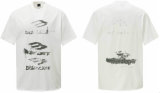 Balenciaga Short Round Collar T-shirt S-XL (162)