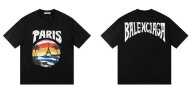 Balenciaga Short Round Collar T-shirt S-XL (15)