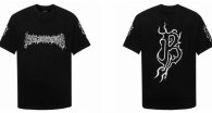 Balenciaga Short Round Collar T-shirt S-XL (62)
