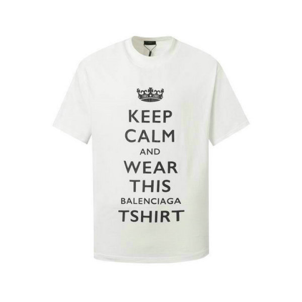 Balenciaga Short Round Collar T-shirt S-XL (149)