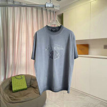 Balenciaga Short Round Collar T-shirt S-XXL (6) Balenciaga Short Round Collar T-shirt S-XXL (6)