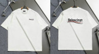 Balenciaga Short Round Collar T-shirt S-XL (61)