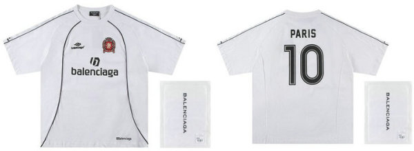 Balenciaga Short Round Collar T-shirt S-XL (30)
