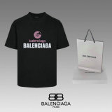 Balenciaga Short Round Collar T-shirt XS-L (47)
