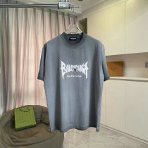 Balenciaga Short Round Collar T-shirt S-XXL (4) Balenciaga Short Round Collar T-shirt S-XXL (4)