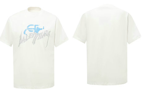 Balenciaga Short Round Collar T-shirt XS-L (62)