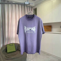 Balenciaga Short Round Collar T-shirt S-XXL (5)