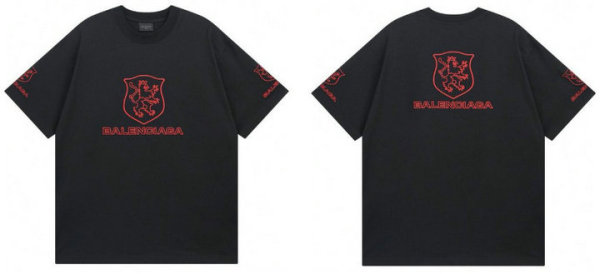 Balenciaga Short Round Collar T-shirt XS-L (22)