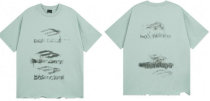 Balenciaga Short Round Collar T-shirt XS-L (11) Balenciaga Short Round Collar T-shirt XS-L (11)