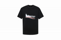 Balenciaga Short Round Collar T-shirt S-XL (119) Balenciaga Short Round Collar T-shirt S-XL (119)