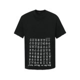 Balenciaga Short Round Collar T-shirt S-XL (147)