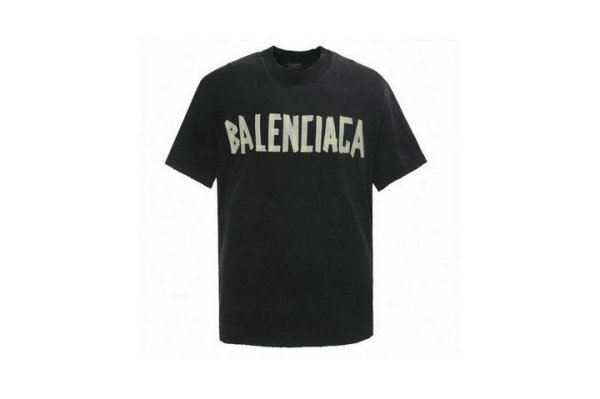 Balenciaga Short Round Collar T-shirt XS-L (61)