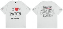 Balenciaga Short Round Collar T-shirt XS-L (12) Balenciaga Short Round Collar T-shirt XS-L (12)