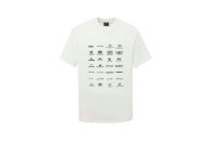 Balenciaga Short Round Collar T-shirt S-XL (112)