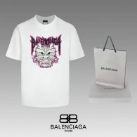 Balenciaga Short Round Collar T-shirt XS-L (56)