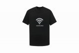 Balenciaga Short Round Collar T-shirt S-XL (129)
